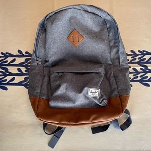 Herschel denim-look backpack